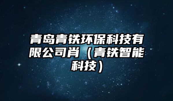 青島青鐵環(huán)?？萍加邢薰拘ぃㄇ噼F智能科技）