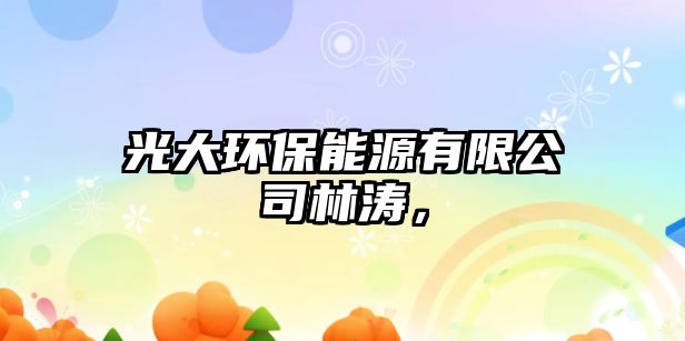 光大環(huán)保能源有限公司林濤，