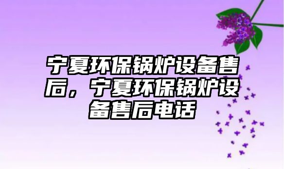 寧夏環(huán)保鍋爐設備售后，寧夏環(huán)保鍋爐設備售后電話