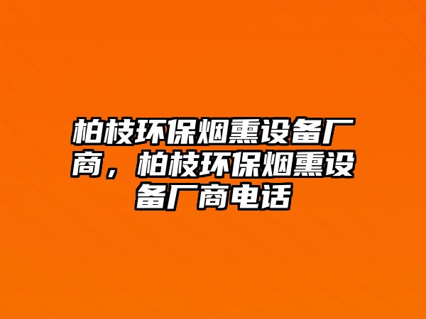 柏枝環(huán)保煙熏設(shè)備廠商，柏枝環(huán)保煙熏設(shè)備廠商電話