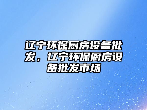 遼寧環(huán)保廚房設(shè)備批發(fā)，遼寧環(huán)保廚房設(shè)備批發(fā)市場