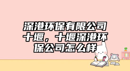 深港環(huán)保有限公司十堰，十堰深港環(huán)保公司怎么樣