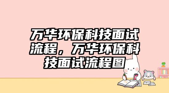 萬(wàn)華環(huán)?？萍济嬖嚵鞒?，萬(wàn)華環(huán)保科技面試流程圖