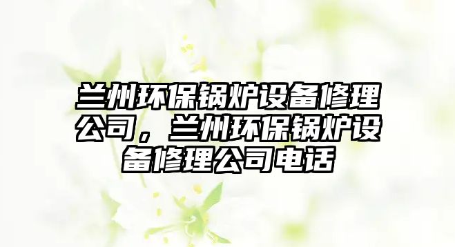 蘭州環(huán)保鍋爐設備修理公司，蘭州環(huán)保鍋爐設備修理公司電話