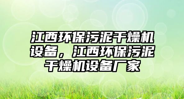 江西環(huán)保污泥干燥機設(shè)備，江西環(huán)保污泥干燥機設(shè)備廠家