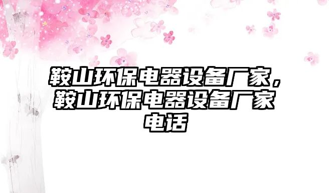 鞍山環(huán)保電器設備廠家，鞍山環(huán)保電器設備廠家電話