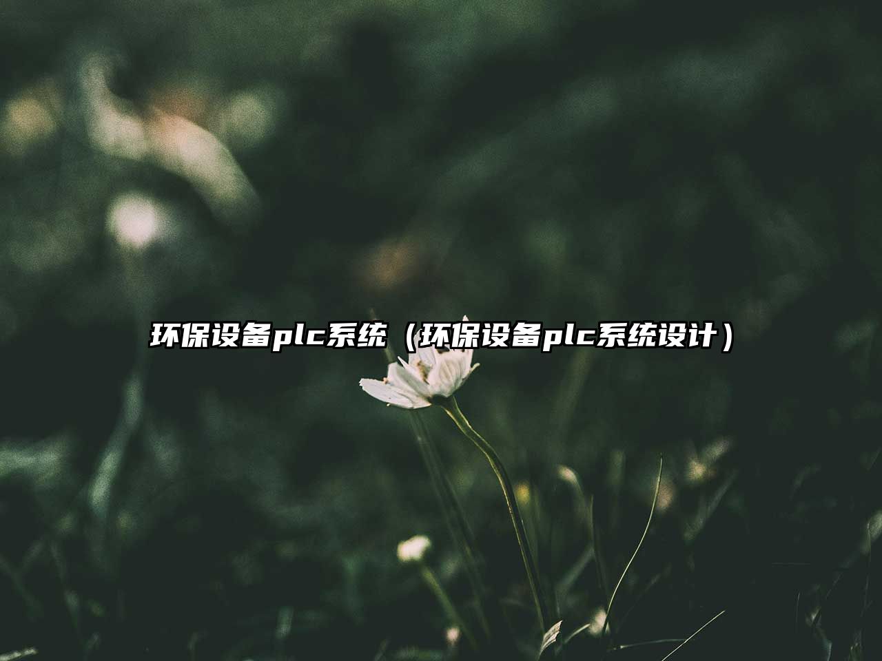 環(huán)保設(shè)備plc系統(tǒng)（環(huán)保設(shè)備plc系統(tǒng)設(shè)計(jì)）