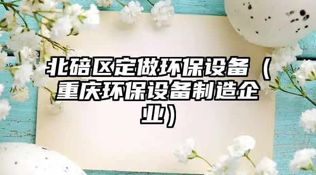 北碚區(qū)定做環(huán)保設(shè)備（重慶環(huán)保設(shè)備制造企業(yè)）