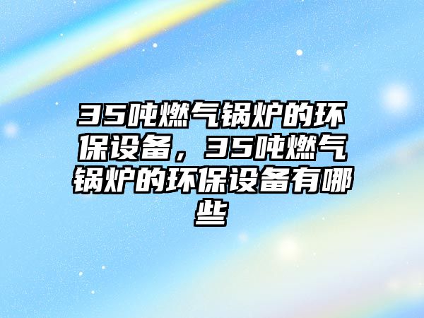 35噸燃?xì)忮仩t的環(huán)保設(shè)備，35噸燃?xì)忮仩t的環(huán)保設(shè)備有哪些