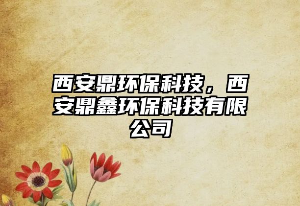 西安鼎環(huán)?？萍?，西安鼎鑫環(huán)?？萍加邢薰? class=