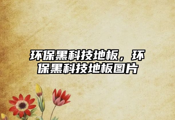 環(huán)保黑科技地板，環(huán)保黑科技地板圖片